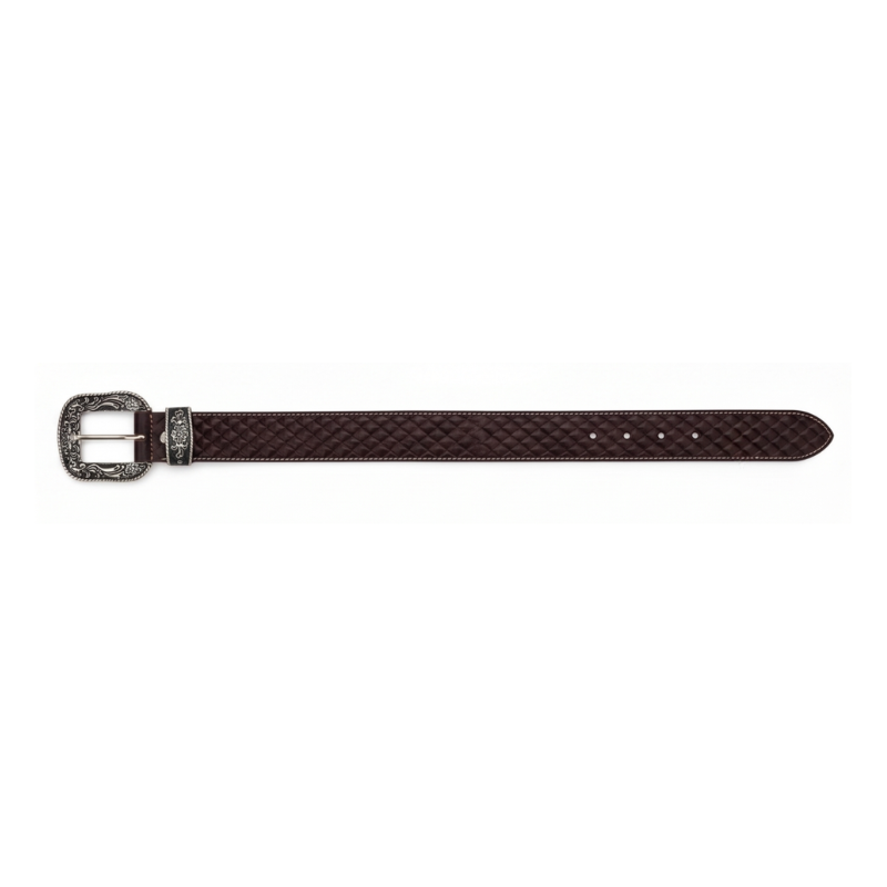 Heritage Woven Genuine Leather Belt