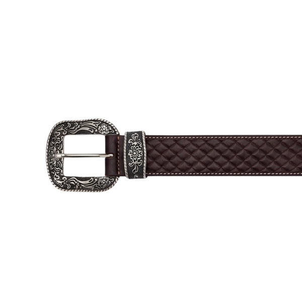 Heritage Woven Genuine Leather Belt