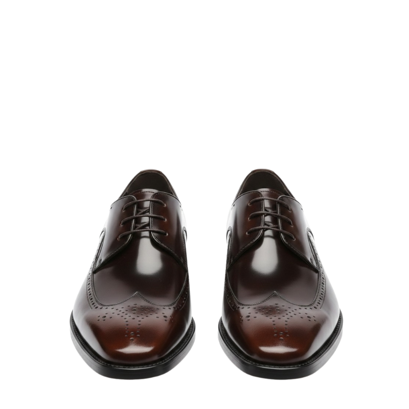 Heritage Brogue Leather Elegance Oxford Shoes