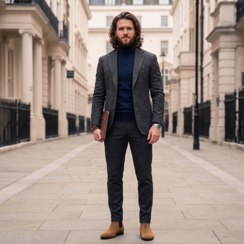 Heritage Style Italian Craft Chelsea Boots