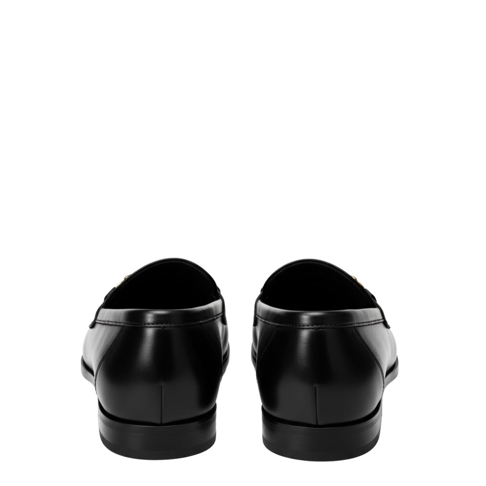 Classic Horsebit Loafers with Gold Hardware