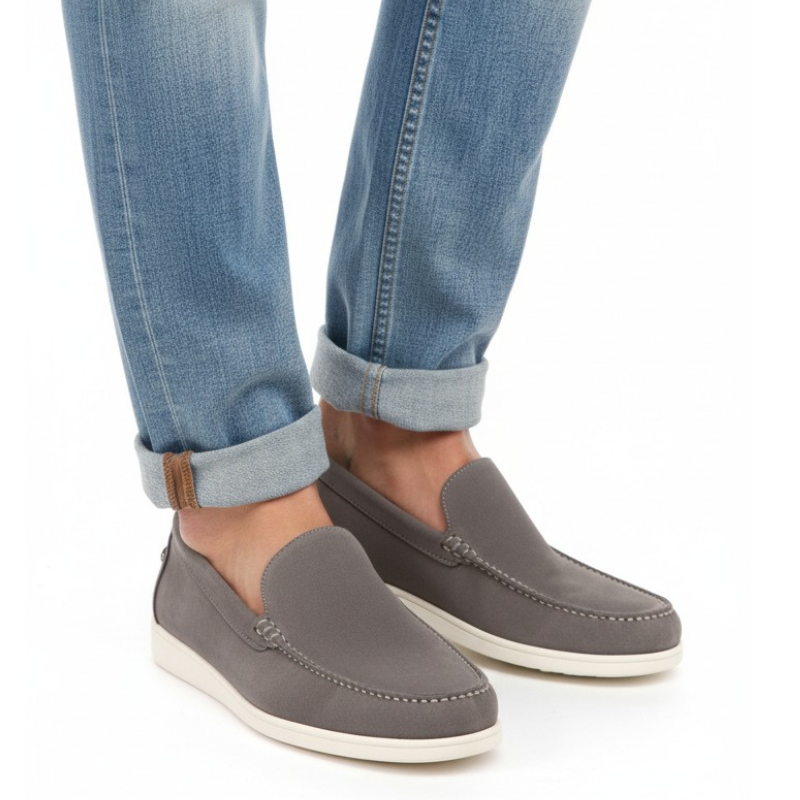 Hybrid Suede Italian Edition Comfort Style Loafers