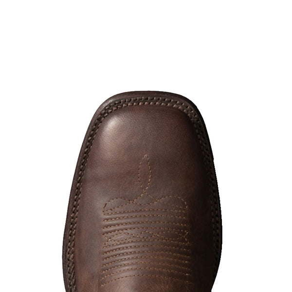 Tan Western Cowboy Boots - Coffee