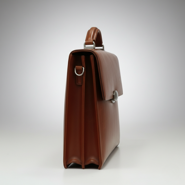 Sable Accord Leather Briefcase