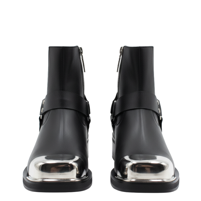 Luxury Rebel Strap Boots