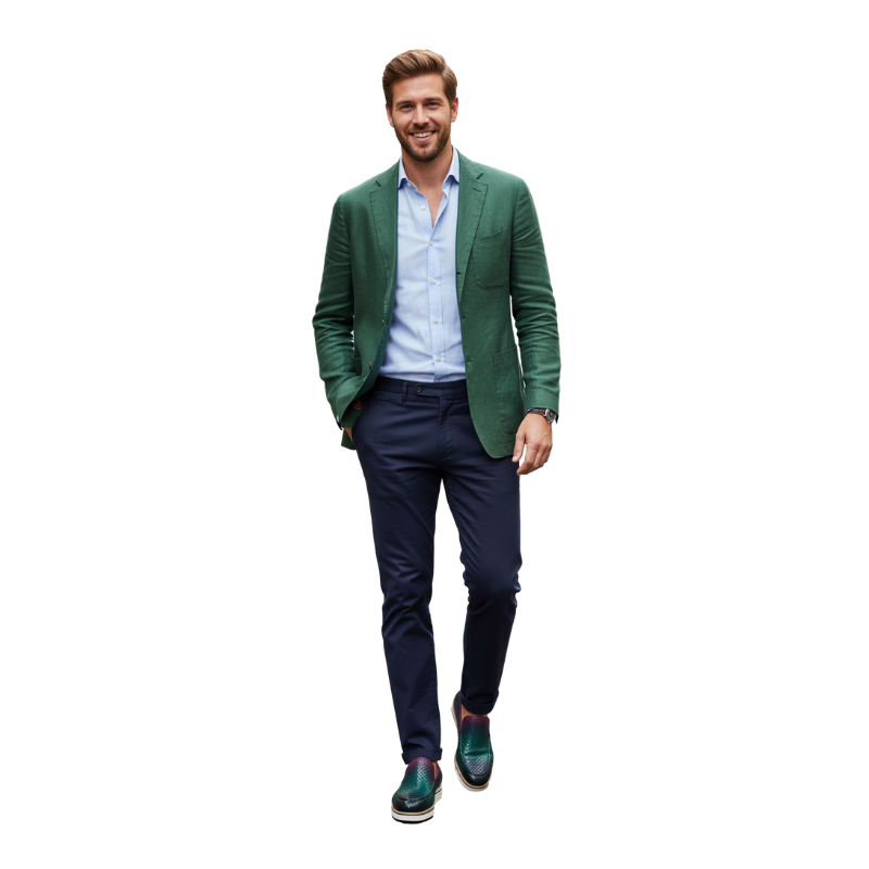 Luxury Verdant Mirage Loafers