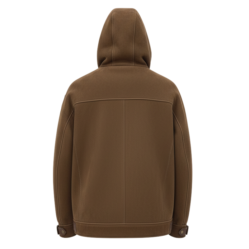 Rugged Hood Patch Guard Winter Jacket