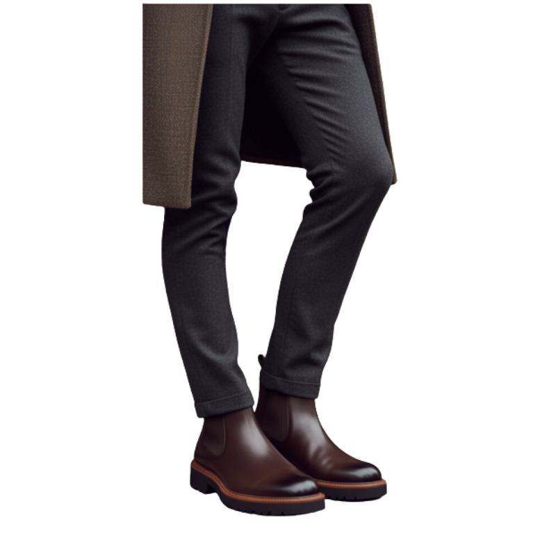 Classic Oak Chelsea Boots