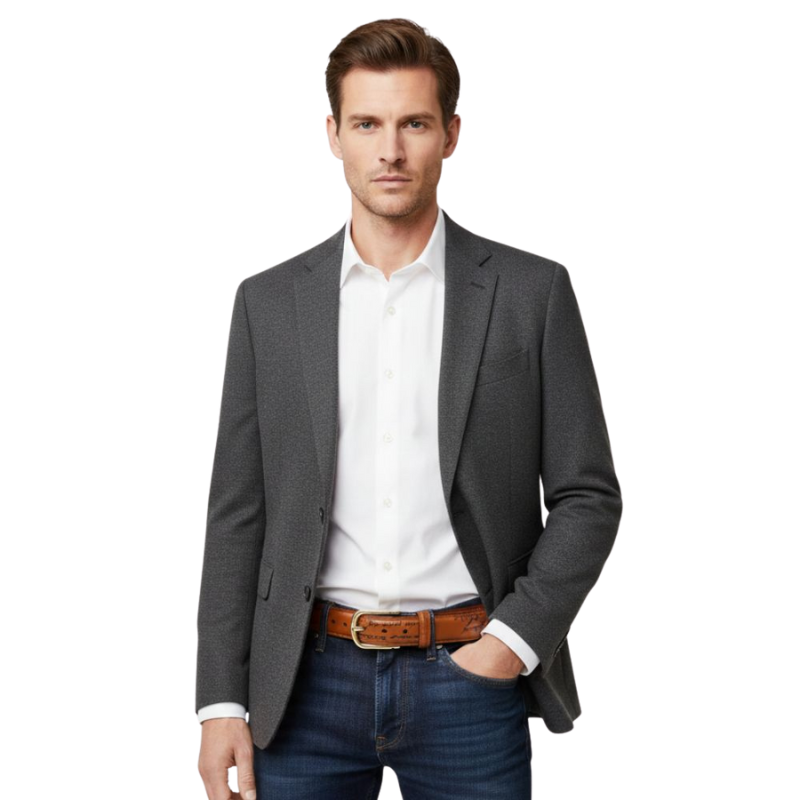 Scripted Elegance Gold Buckle Belt