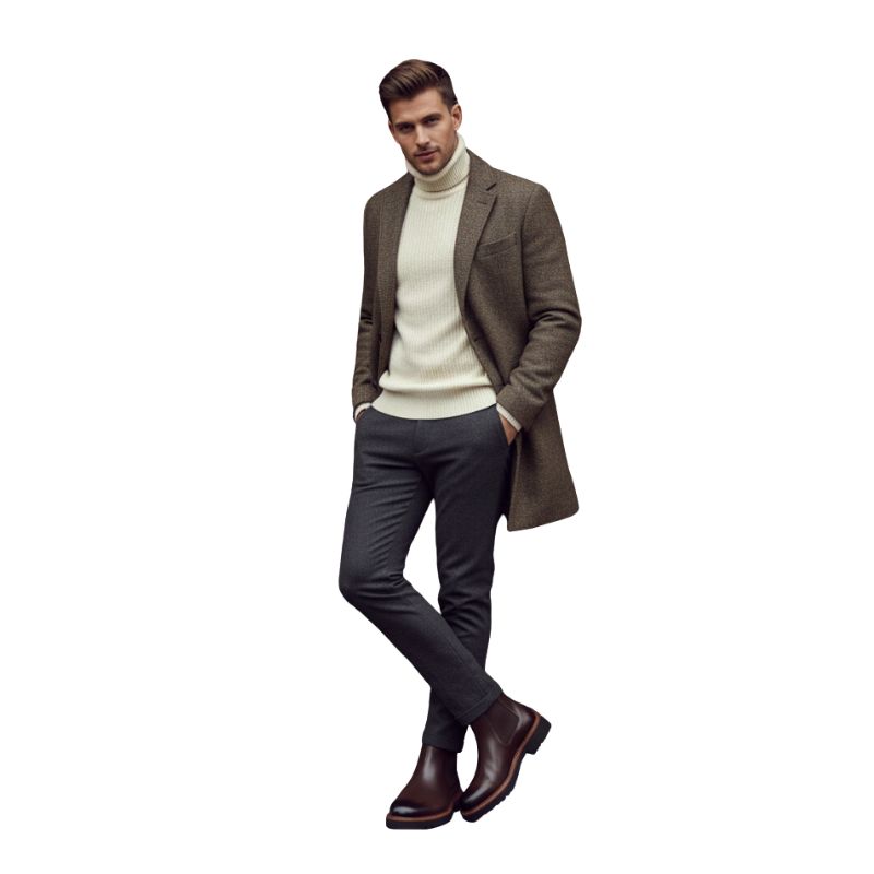 Classic Oak Chelsea Boots