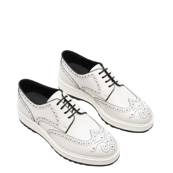 Mens Brogue Lace Up Dress Sneaker Shoes