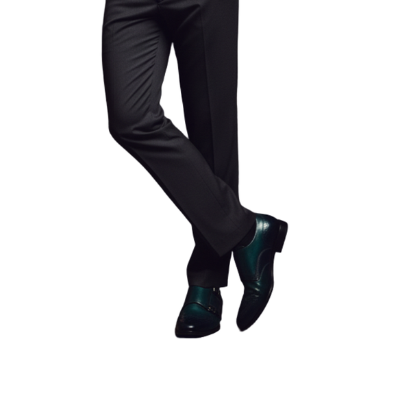 Emerald Midnight Dual Monk Shoes
