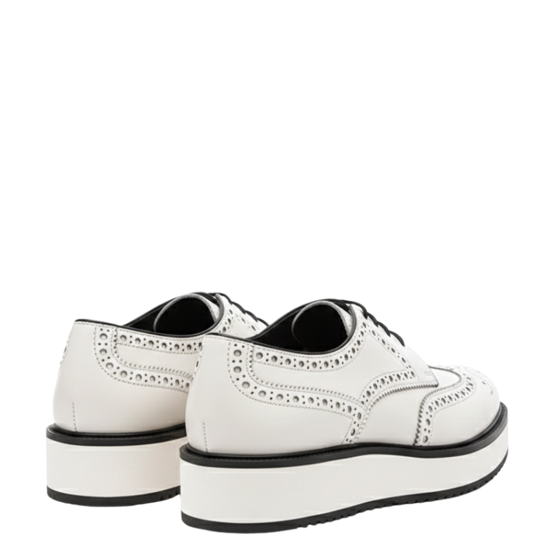 Men's Brogue Lace-Up Dress Sneaker Shoes