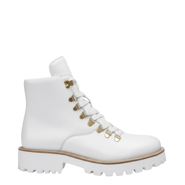 Luxury Ironcrest Hiker Boots - White