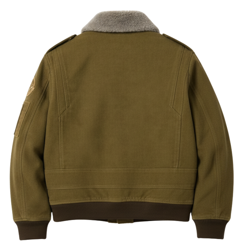 Air Fleet Shear Bomber Patch Jacket