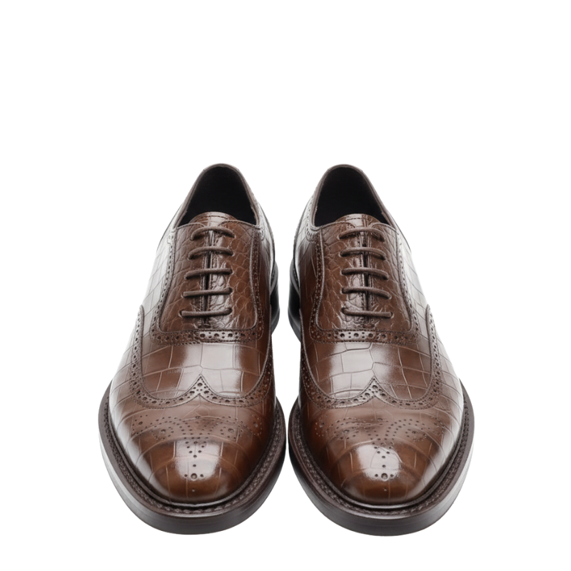 Mens Imperium Brogue Croc Oxford