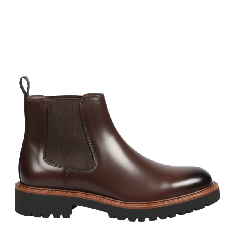 Classic Oak Chelsea Boots