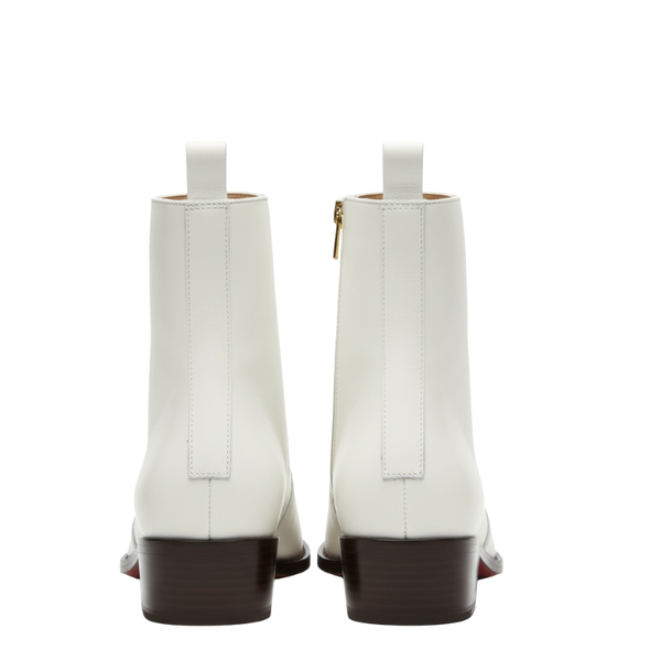 Classic Minimalist Leather Ankle Boots