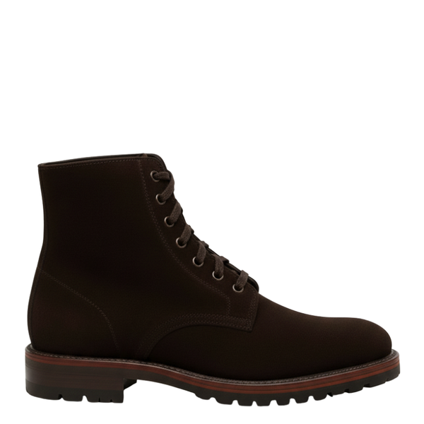 Whispering Willow Suede Boots - Choco Brown