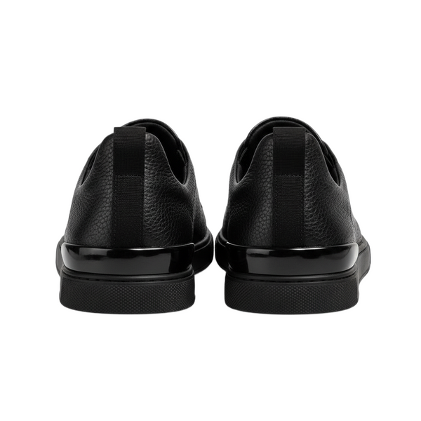 Triple Stitch Leather Pebble Luxe Sneaker