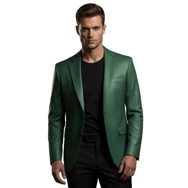 Men s Premium Phantom Luxe Leather Blazer