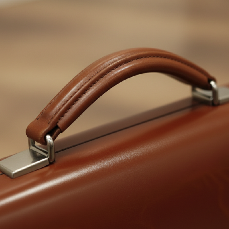 Sable Accord Leather Briefcase