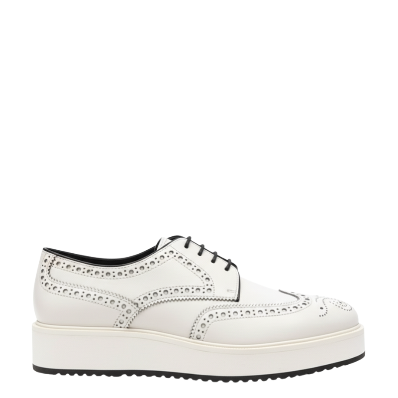 Men's Brogue Lace-Up Dress Sneaker Shoes