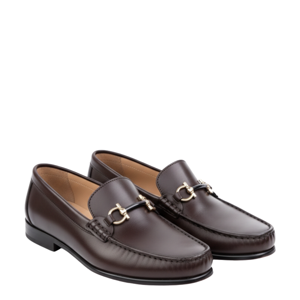 Mens Italian Edition Horsebit Loafers