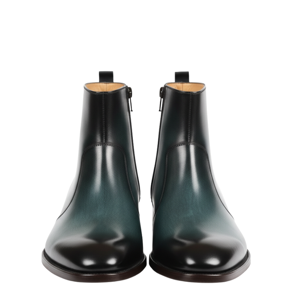 Emerald Luxe Ankle Chelsea Boots