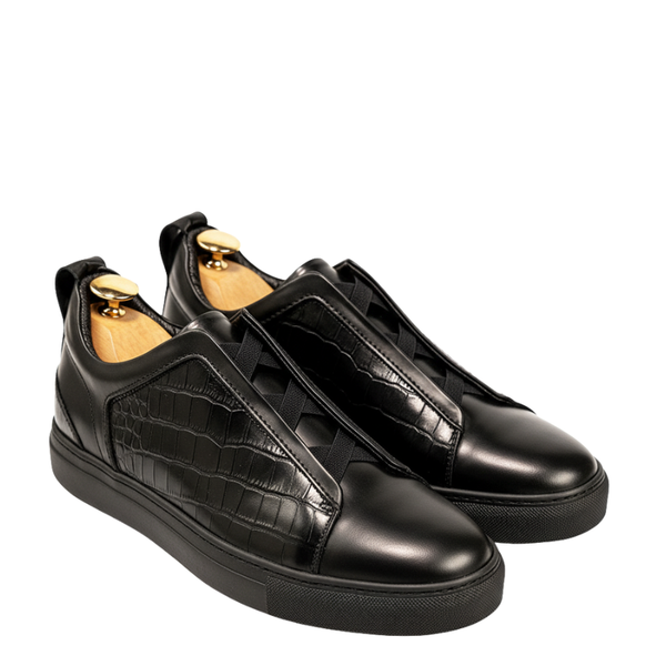Stylish Croc Pane Luxe Slip Sneaker