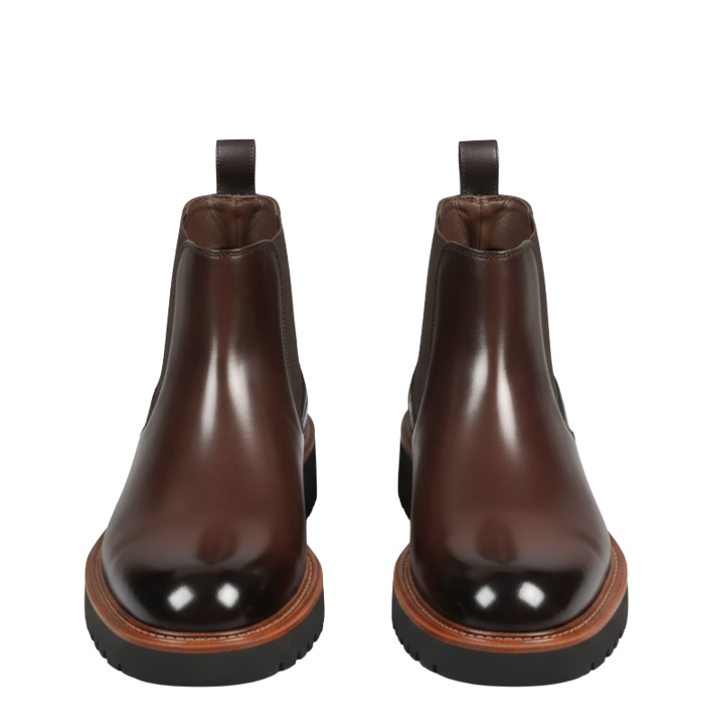 Classic Oak Chelsea Boots
