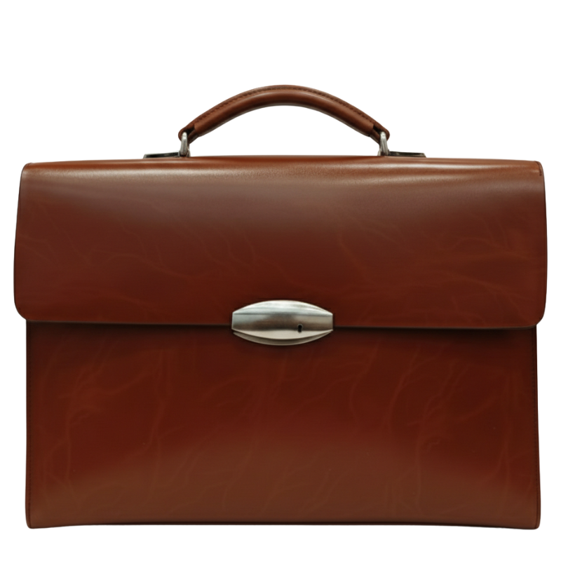 Sable Accord Leather Briefcase
