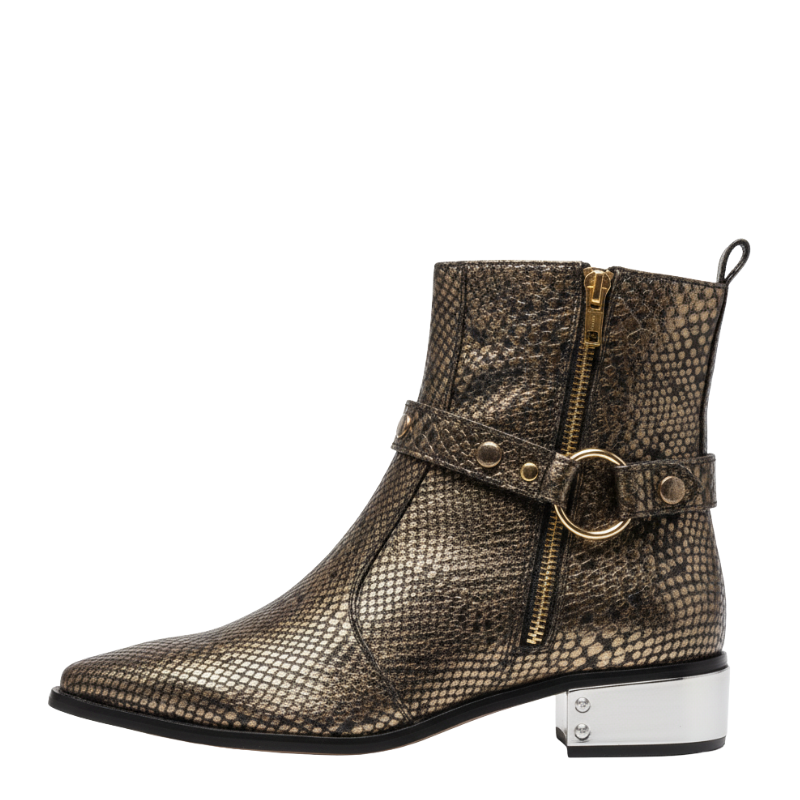Bronzo Veleno Grace Python Boot