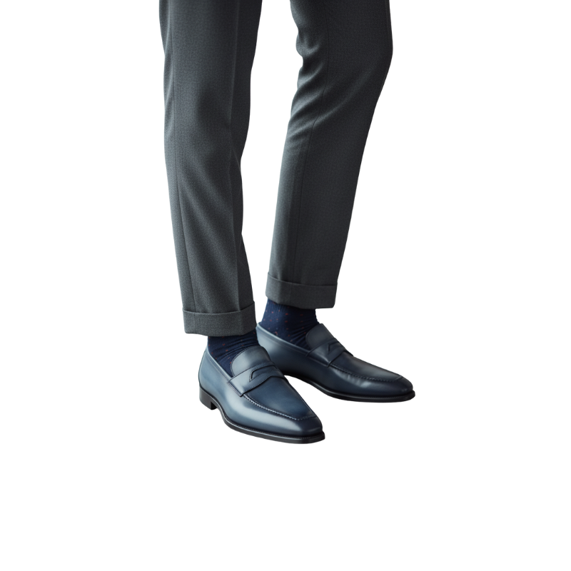 Velare Penny Leather Loafer