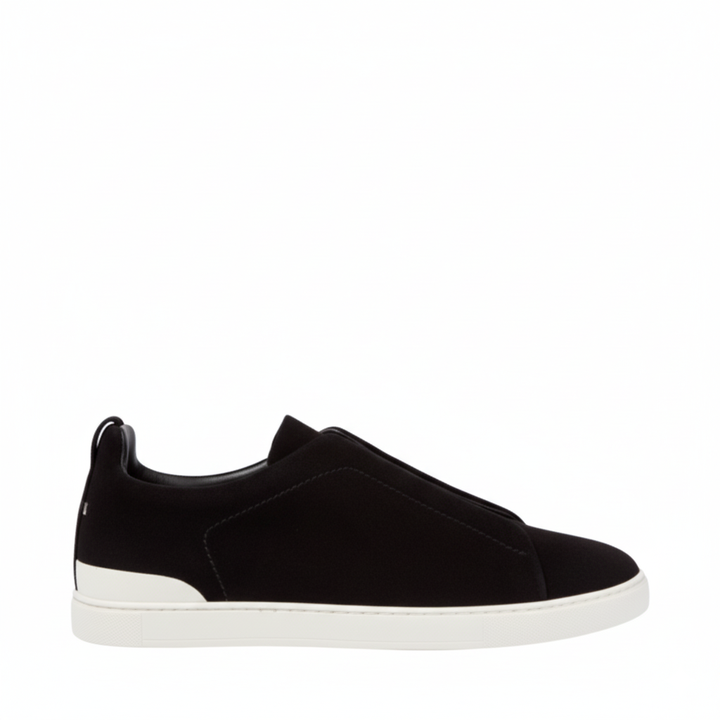 Luxury Edition Triple Stitch Black Sneaker for Men's