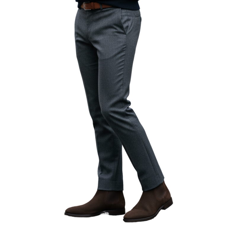 Premium Velour Chelsea Boots