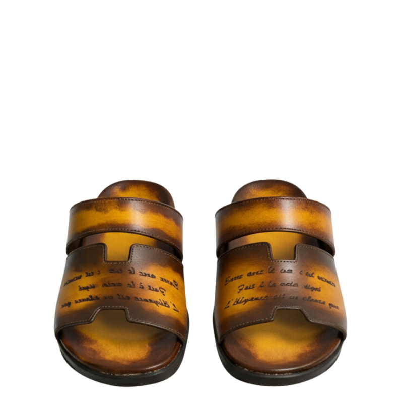 Italian H-cut Design Luxe Slippers