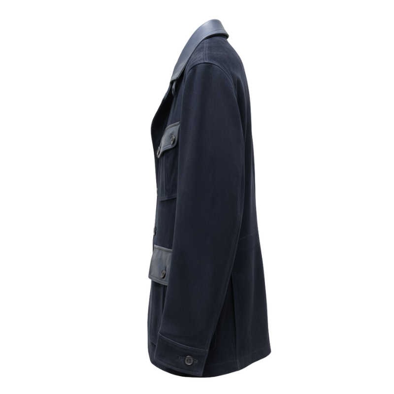 Royal Voyage Suede Field Jacket