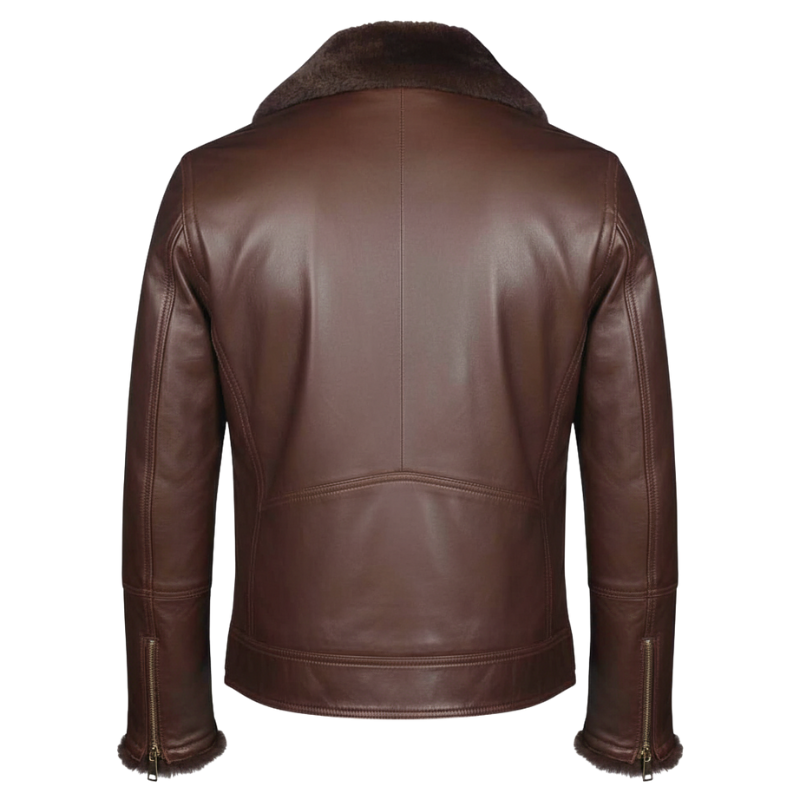 Men s Frost Aviator Leather Jacket