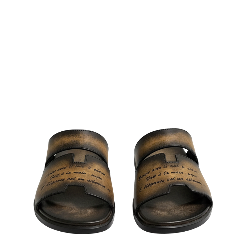 Italian H-cut Design Luxe Slippers