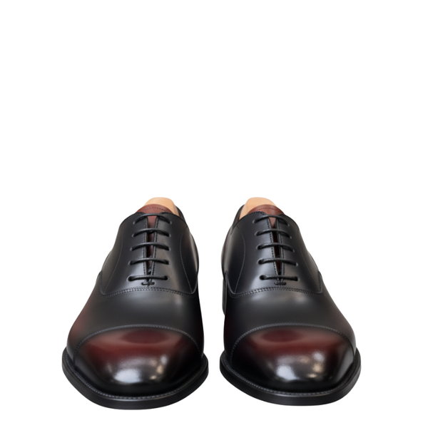 Regal Prime Noir Cap Toe Oxfords