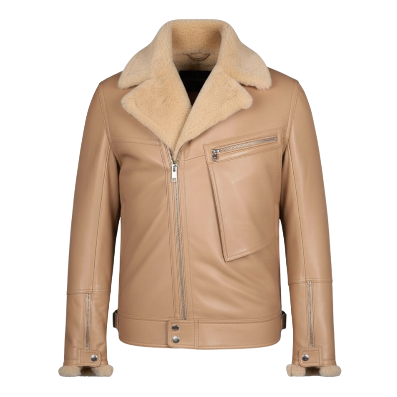 Men’s Frostshield Shearling Rider Luxe Jacket