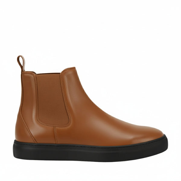 Orlando Leather Chelsea Sport Boots - Tan