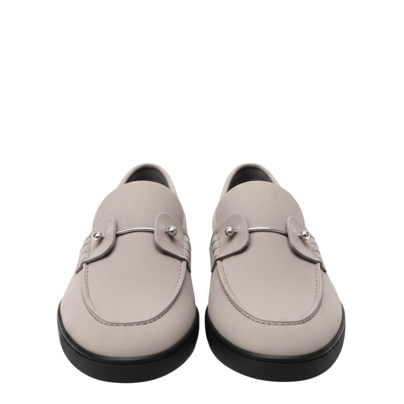 Regal Suede Metal Bit Loafers