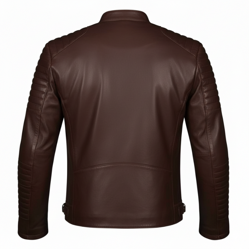 Men's Rider Quilted Leather Jacket