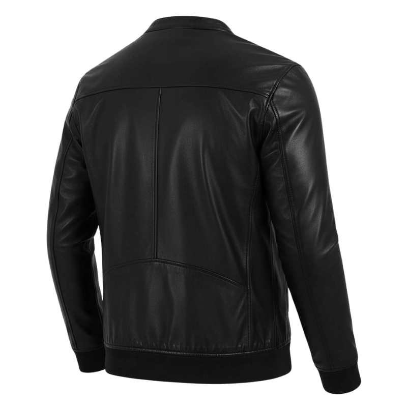 Dark Hawk Moto Leather Jacket