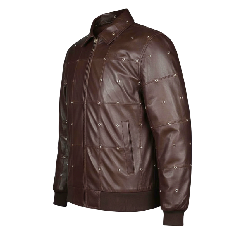 Premium Studded Valor Leather Jacket