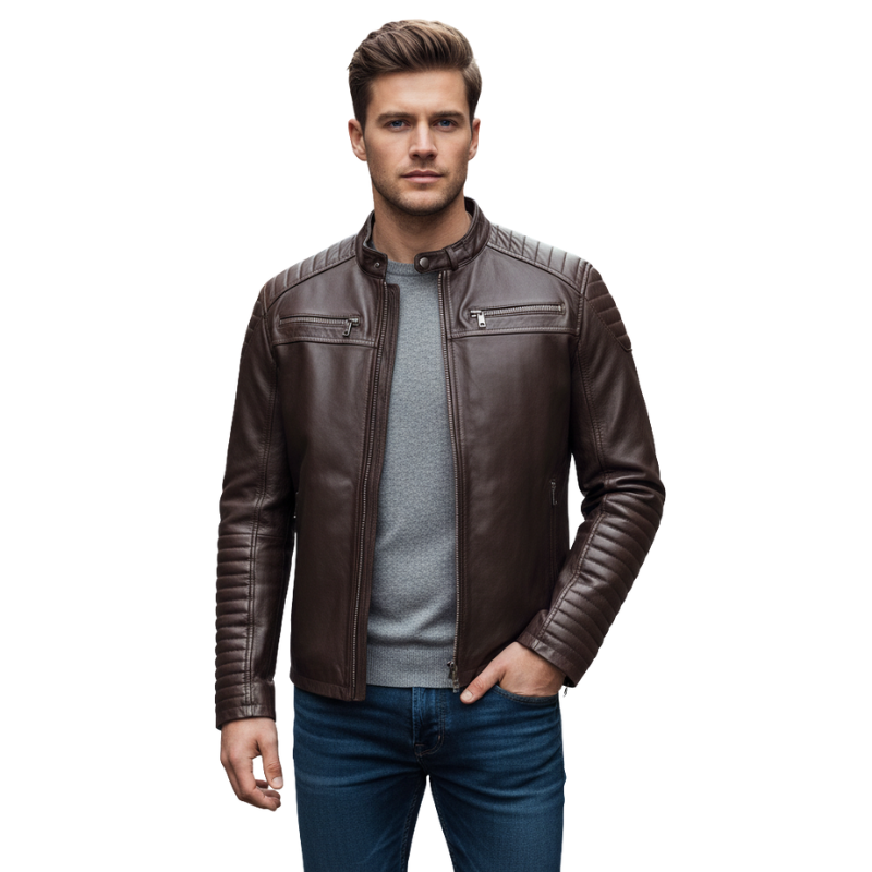 Men’s Vanguard Moto Leather Jacket