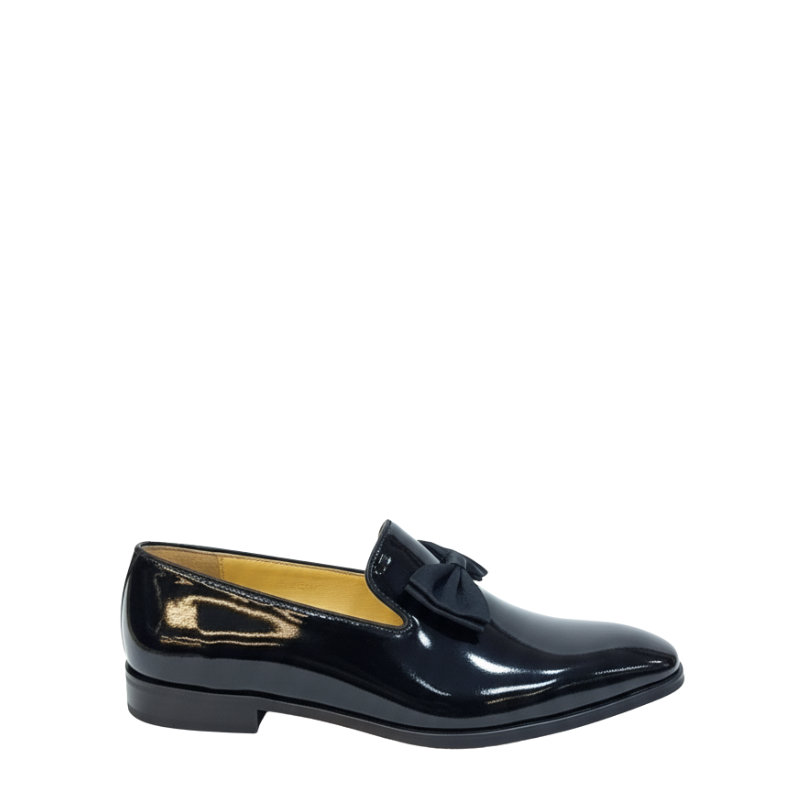 Royal Patent Bow Loafers