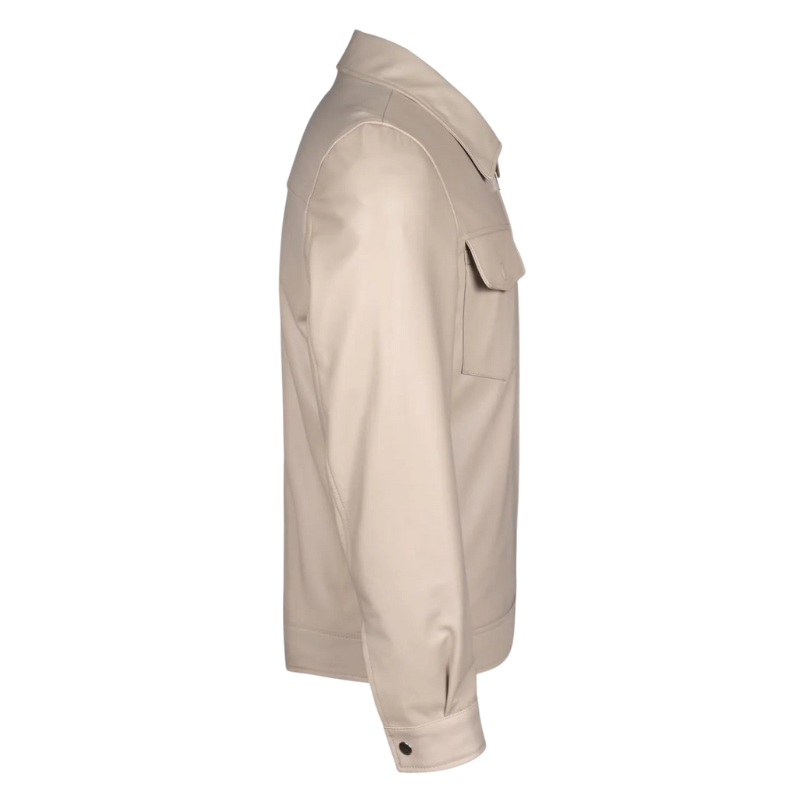 Men s Urban Minimalist Leather Jacket